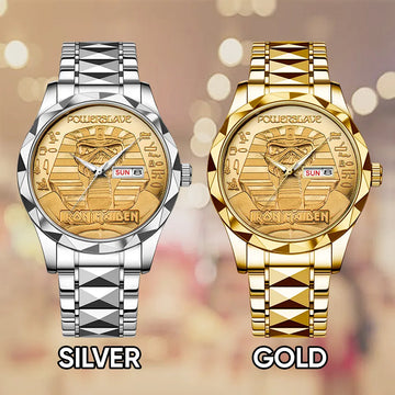 Iron Maiden Alloy Luxury Quartz Watch – HOATT 11676