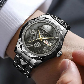 Iron Maiden Alloy Luxury Quartz Watch – NGHIAVT 2961