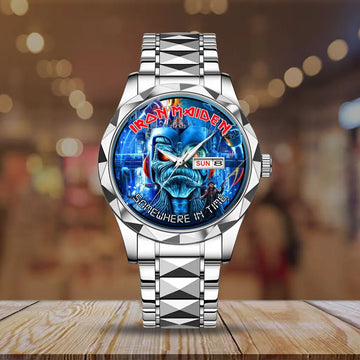 Iron Maiden Alloy Luxury Quartz Watch – NGHIAVT 2962