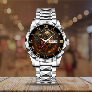 Iron Maiden Alloy Luxury Quartz Watch – NGHIAVT 3136