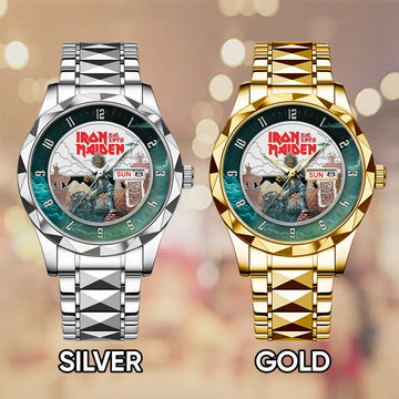 Iron Maiden Alloy Luxury Quartz Watch – NGHIAVT 3277