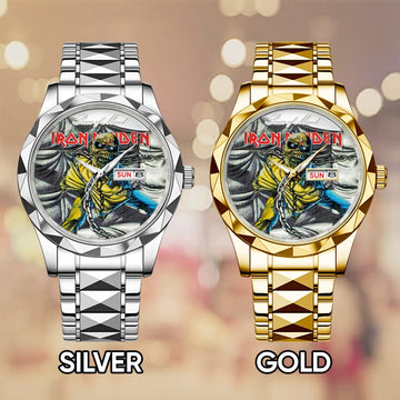 Iron Maiden Alloy Luxury Quartz Watch – TANTN 14310