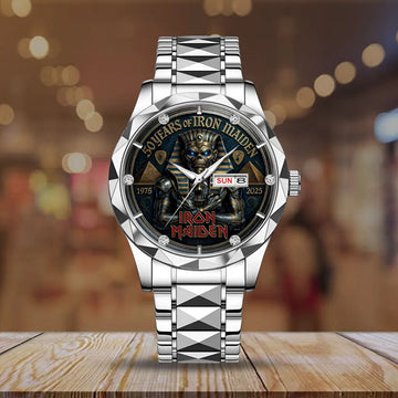Iron Maiden Alloy Luxury Quartz Watch – TMTHU 103