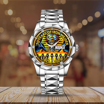 Iron Maiden Alloy Luxury Quartz Watch – TMTHU 132