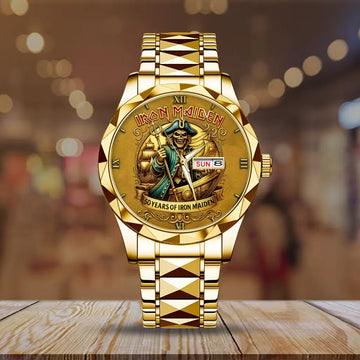 Iron Maiden Alloy Luxury Quartz Watch – TMTHU 167