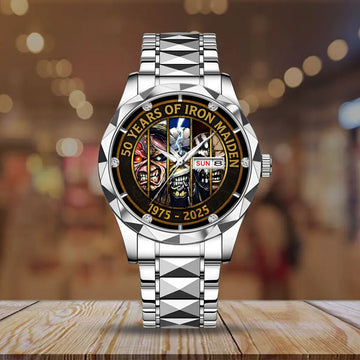 Iron Maiden Alloy Luxury Quartz Watch – TMTHU510