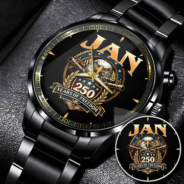 JAN 250th-1 Personalized Watch, 250 Years Of Freedom 1776-2026