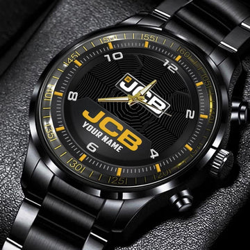 JCB Stainless Steel Watch