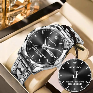 JULIO K3579-104 Luxury Alloy-Men Watch, Personalized Premium Gift for Anniversary