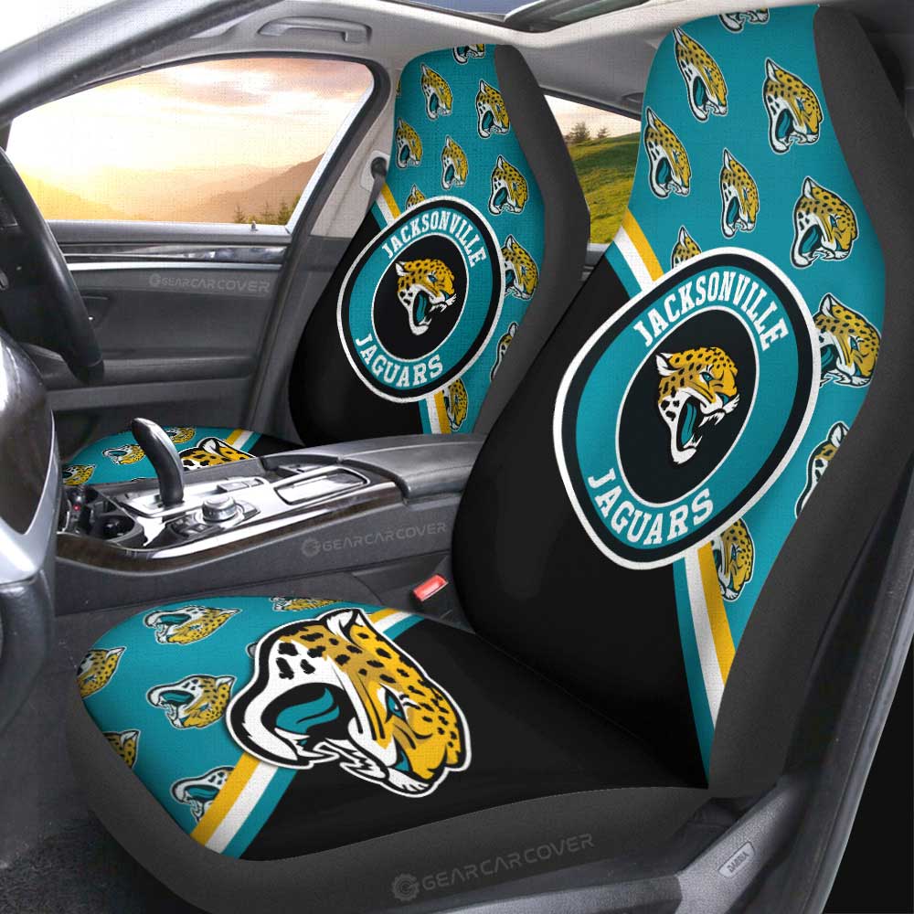 Jacksonville Jaguars Car Seat Covers Custom Car Accessories For Fans
