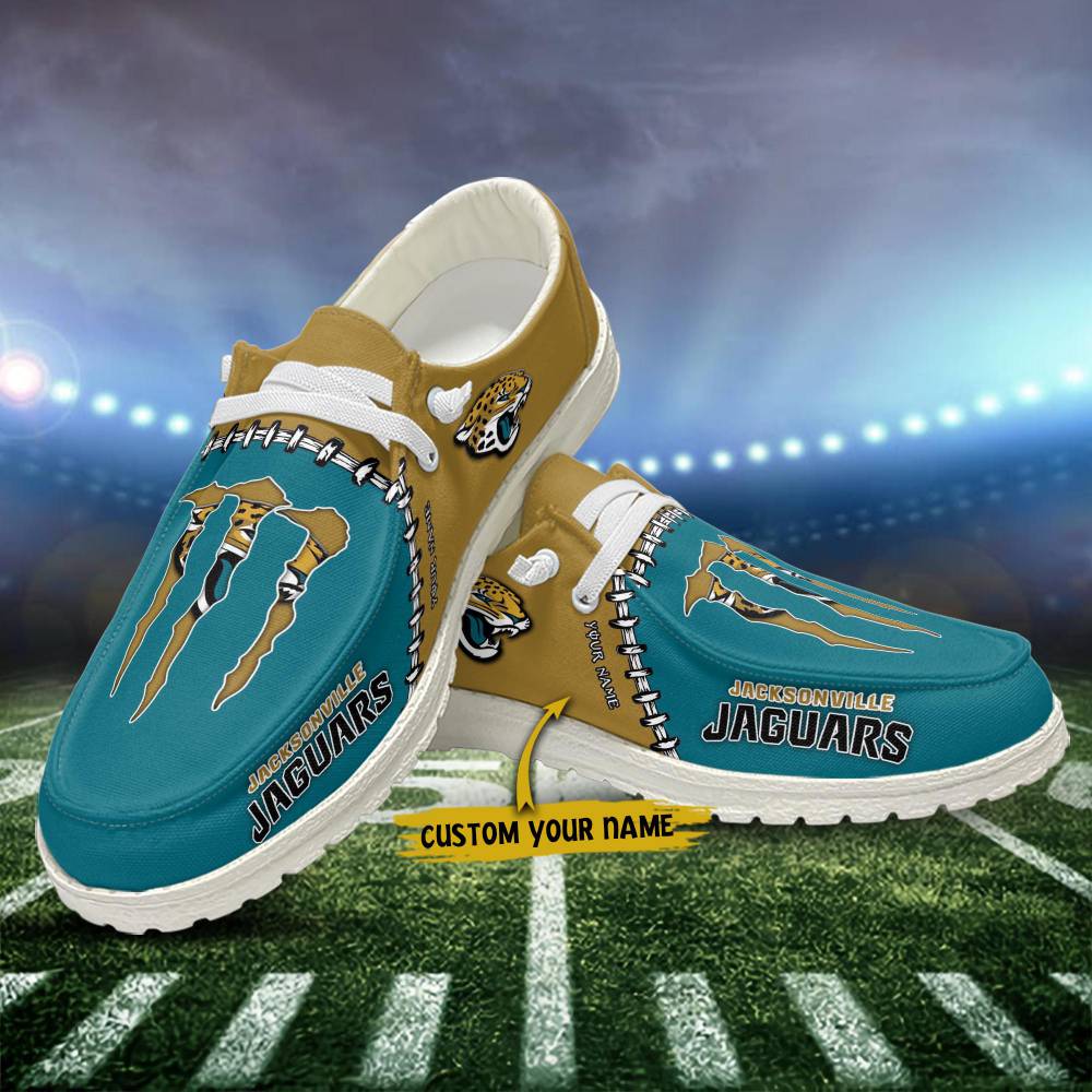 Jacksonville Jaguars Hey Dude Shoes, Hey Dudes, Monster Energy Hey Dudes - Ingenious Gifts Your Whole Family