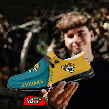 Jacksonville Jaguars Hey Dude Shoes -NFL 32 Teams Personalized - Ingenious Gifts Your Whole Family