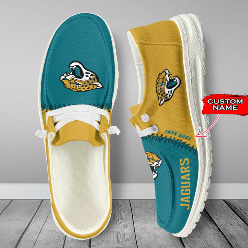 Jacksonville Jaguars Hey Dude Shoes -NFL 32 Teams Personalized - Ingenious Gifts Your Whole Family