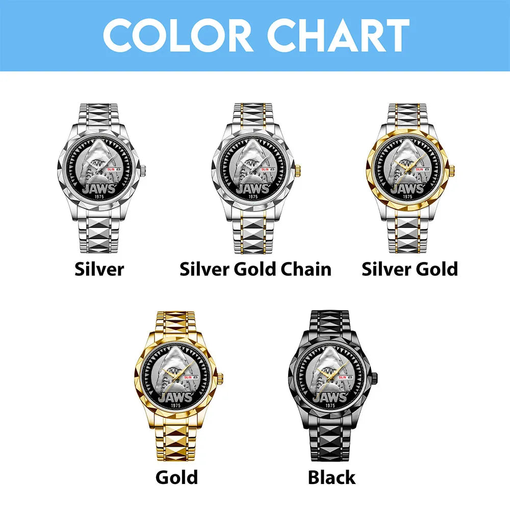 Jaws Alloy Luxury Quartz Watch – MAITM 12062