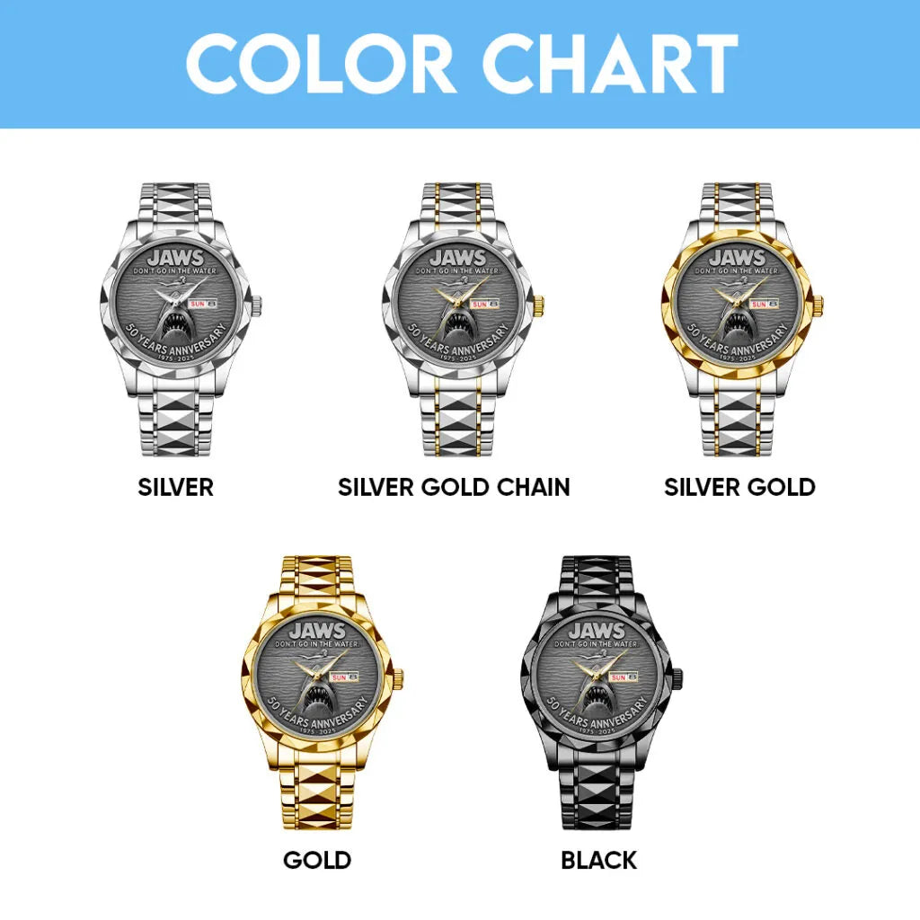 Jaws Alloy Luxury Quartz Watch – TANTN 14103