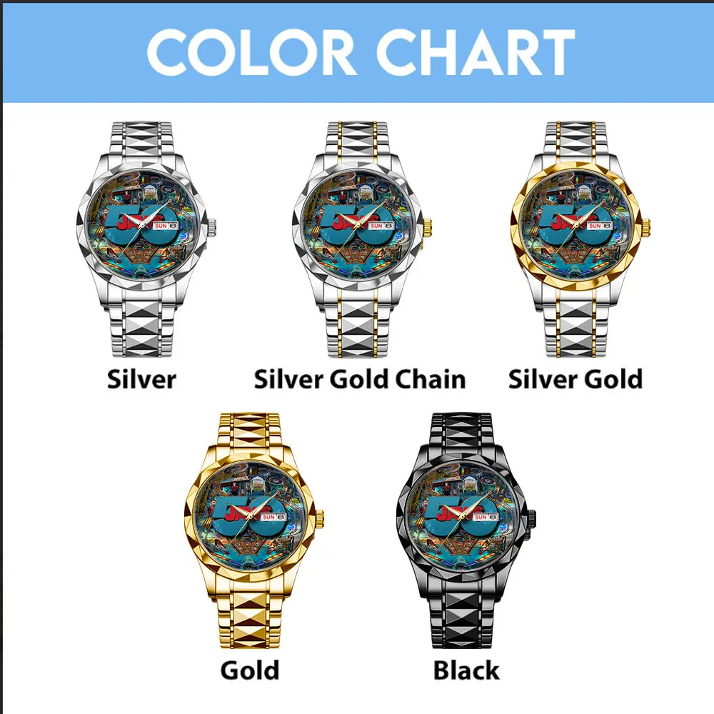 Jaws Alloy Luxury Quartz Watch – TANTN 14188