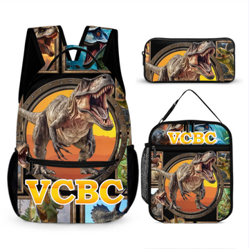 Jurassic Dinosaur Custom Backpack - School Season Gift