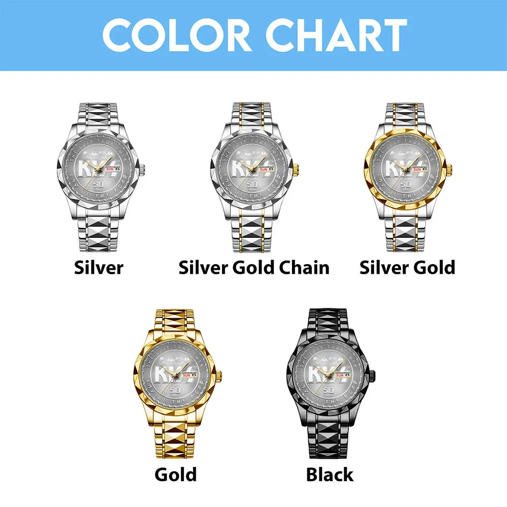 KISS Alloy Luxury Quartz Watch – TANTN 13797