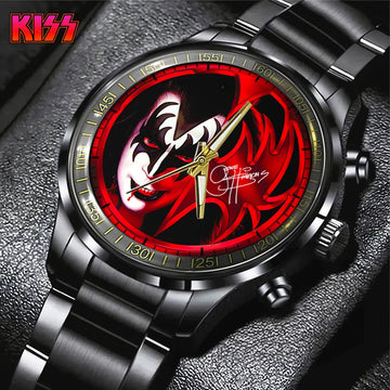 KISS Black Stainless Steel Watch – GNE 623