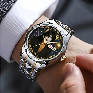 KISS x The Starchild Alloy Luxury Quartz Watch – TANTN 14944