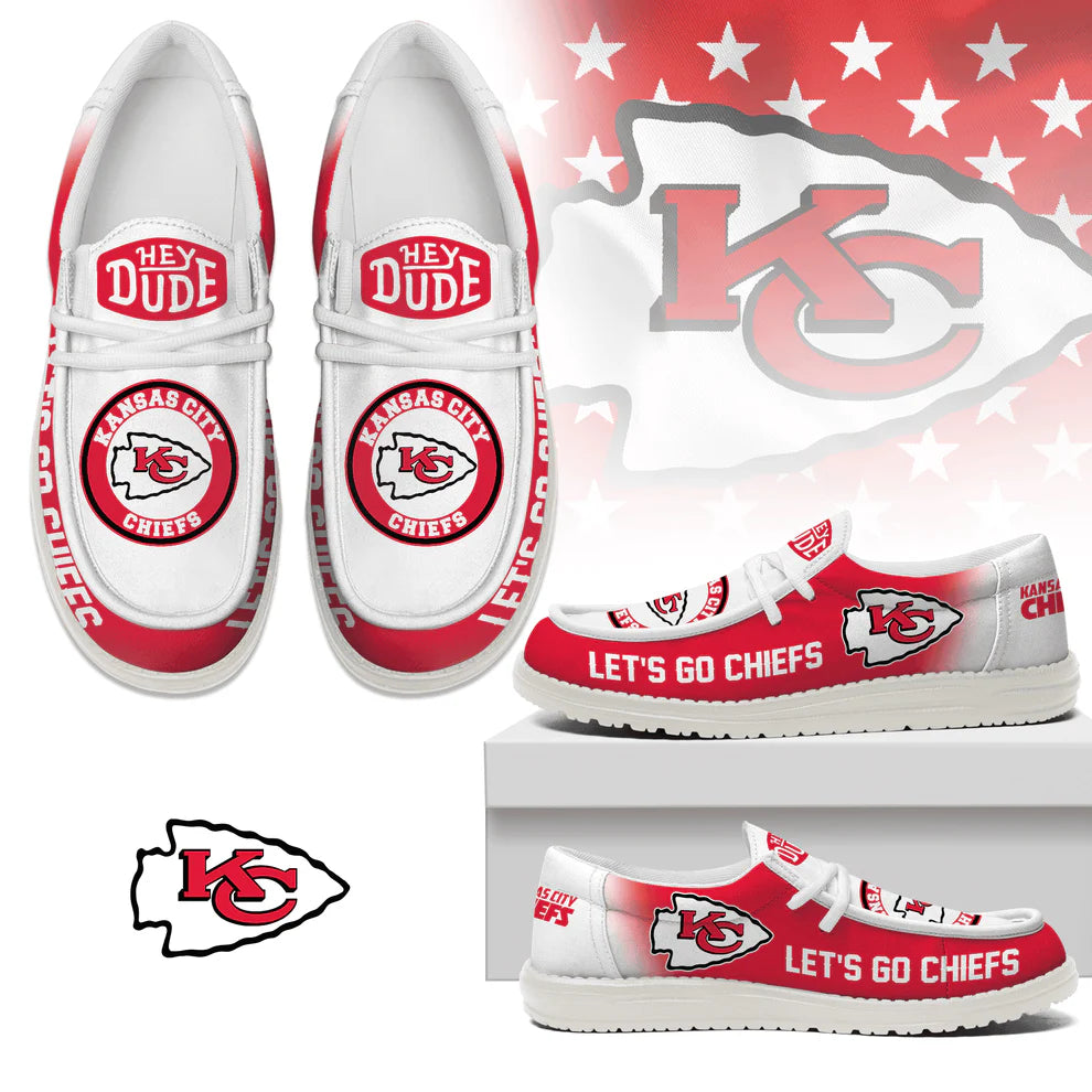 Kansas City Chiefs Hey Dude Shoes