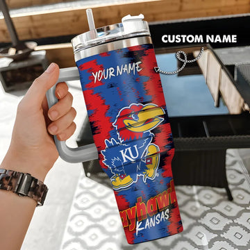 Kansas Jayhawks  NCAA Stans Tumbler 2024