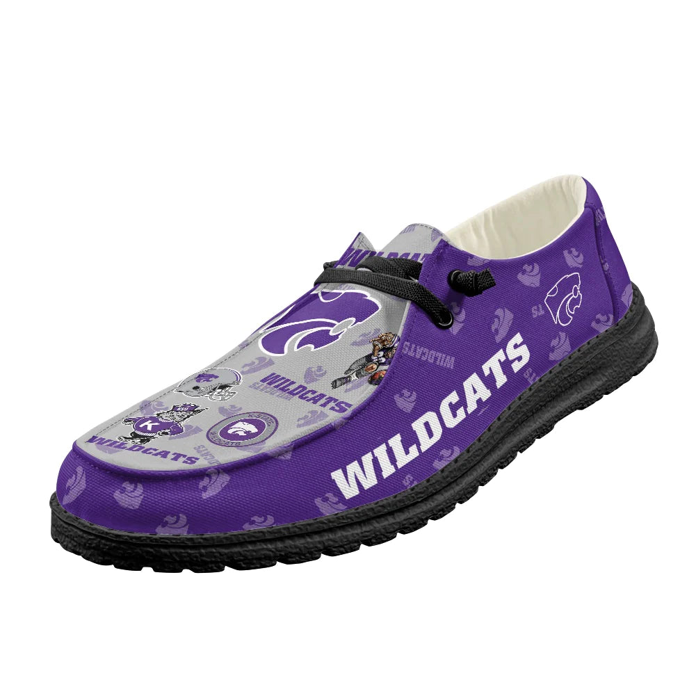 Kentucky Wildcats Hey Dude Shoes, NCAA Shoes -NCAA Pattern For All Teams Custom Name Shoes - Ingenious Gifts Your Whole Family