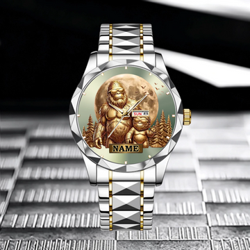 King Of The Forest Dad Customized Watch - Personalized Name, Gifts For Dad, Husband, Grandpa