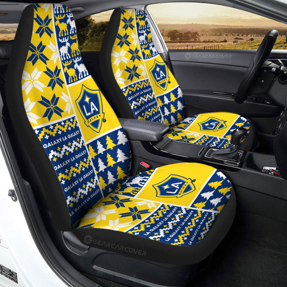 LA Galaxy Car Seat Covers Custom Ugly Style Car Accessories