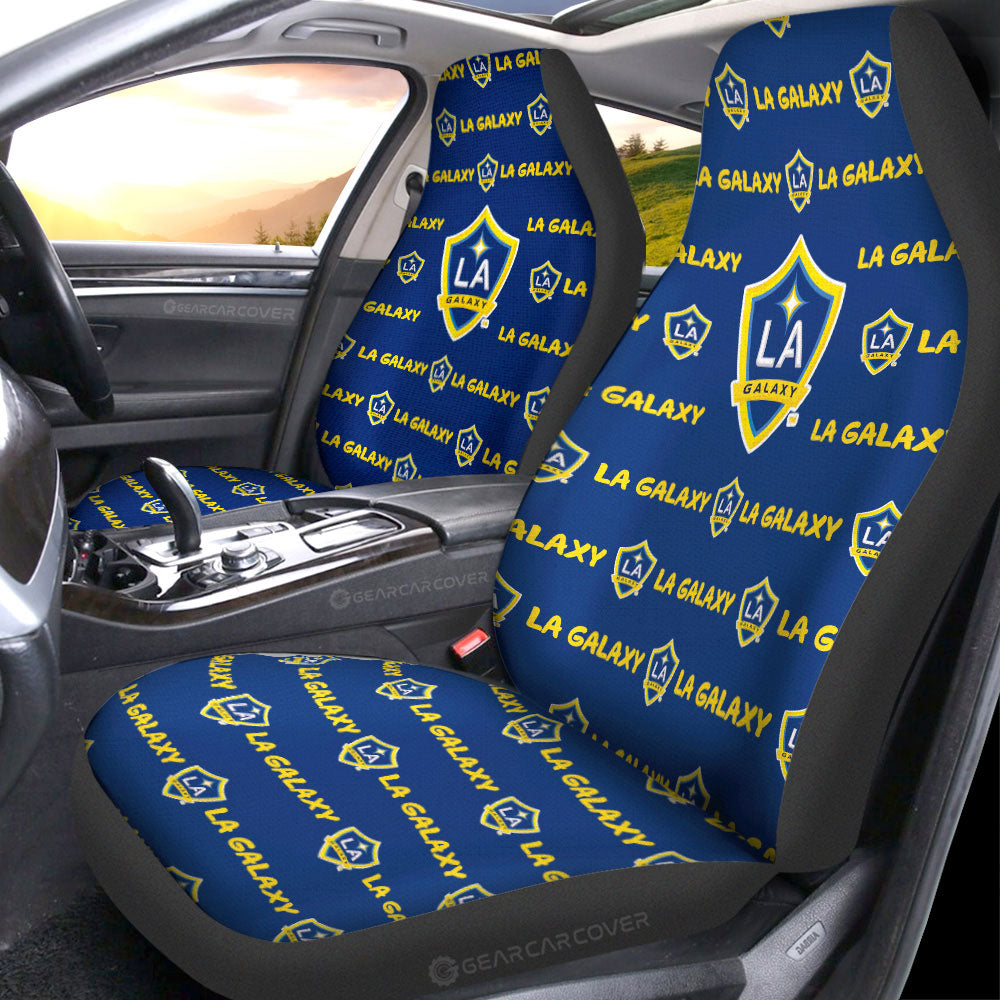 LA Galaxy Car Seat Covers Sporty Team Collection
