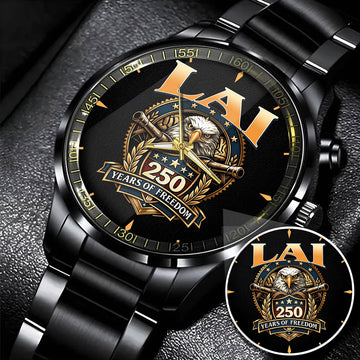 LAI 250TH-1 Personalized Watch, 250 Years Of Freedom 1776-2026