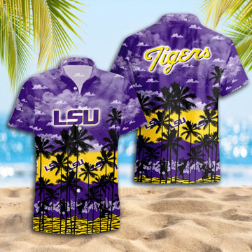 LSU TIGERS Hawaiian Shirt Trending Summer.