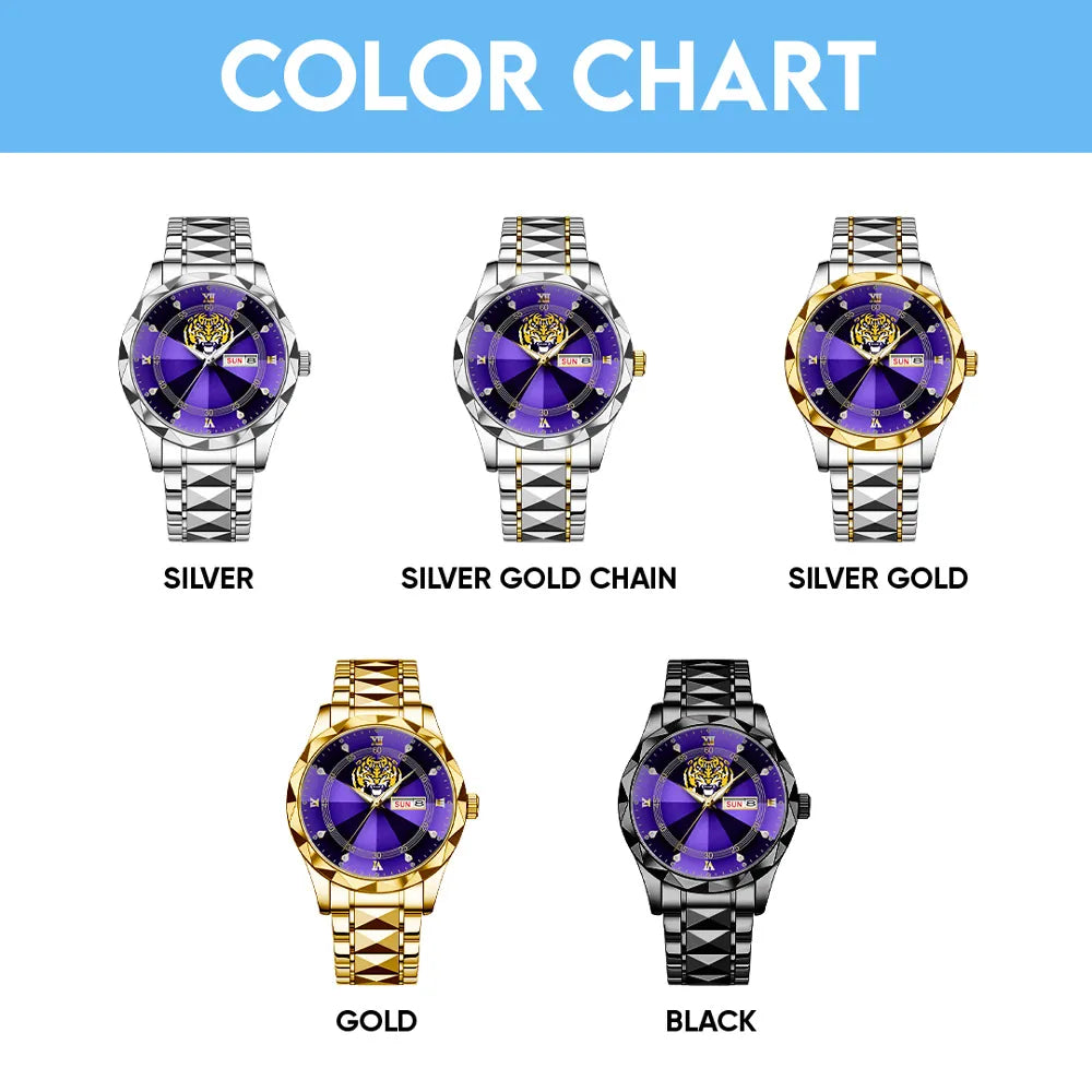 LSU Tigers Baseball Alloy Luxury Quartz Watch – GNE 3833