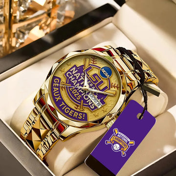 LSU Tigers Baseball Alloy Luxury Quartz Watch – TANTN 14047