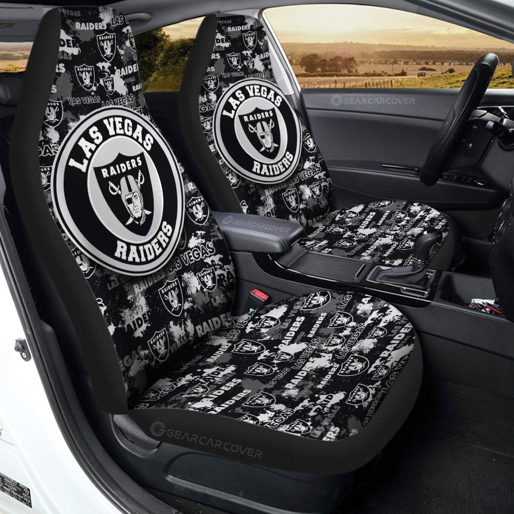 Las Vegas Raiders Car Seat Covers Custom Car Accessories