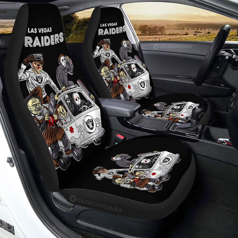 Las Vegas Raiders Car Seat Covers Custom Car Accessories