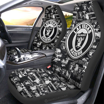 Las Vegas Raiders Car Seat Covers Custom Car Accessories