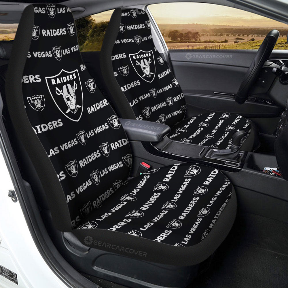 Las Vegas Raiders Car Seat Covers Sporty Team Collection
