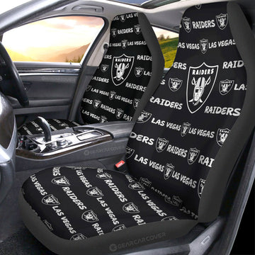 Las Vegas Raiders Car Seat Covers Sporty Team Collection