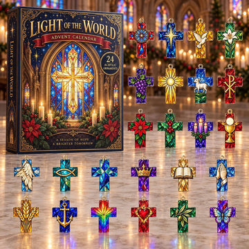 Light Of The World Advent Calendar 2026 - 24-Day Countdown, Acrylic Charms