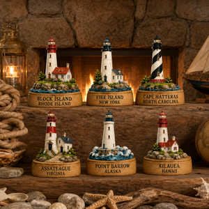 Lighthouses Of America Advent Calendar 2026 24 Day Coastal Heritage Countdown Collector Grade Lighthouse Miniatures