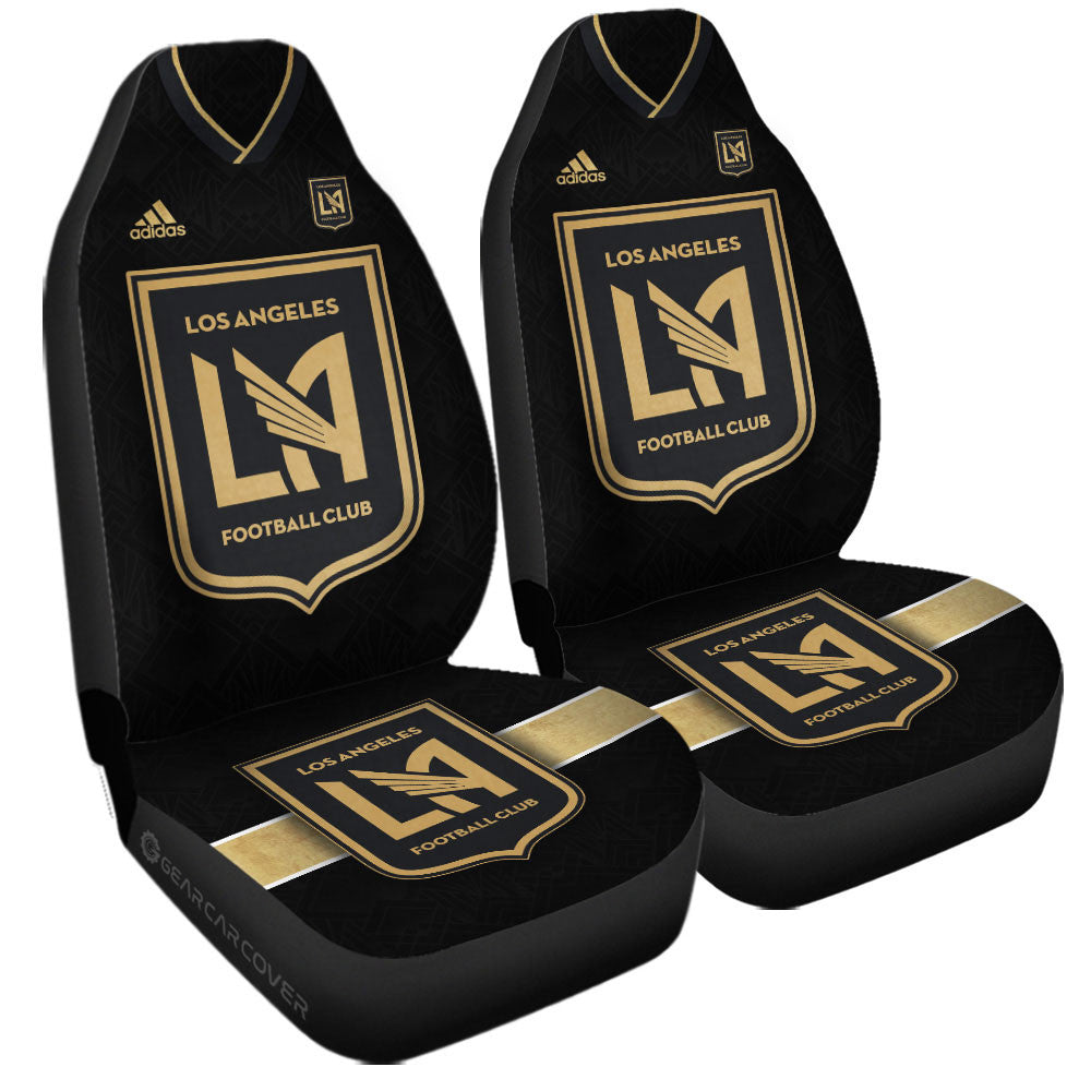 Los Angeles FC Car Seat Covers Custom Car Accessories For Fans
