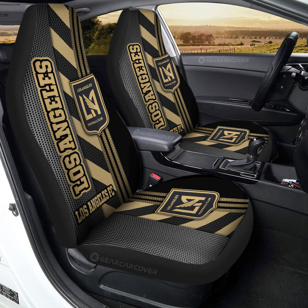 Los Angeles FC Car Seat Covers Custom Car Accessories
