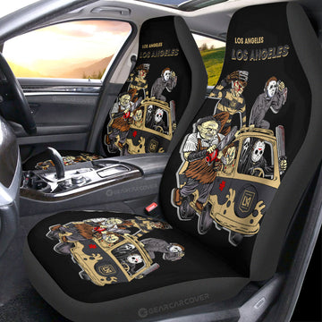 Los Angeles FC Car Seat Covers Custom Car Accessories