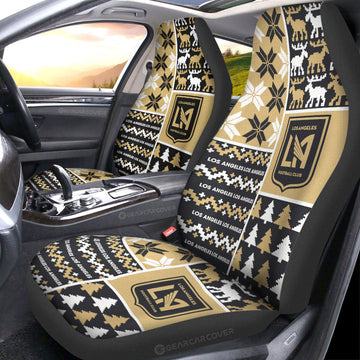 Los Angeles FC Car Seat Covers Custom Ugly Style Car Accessories