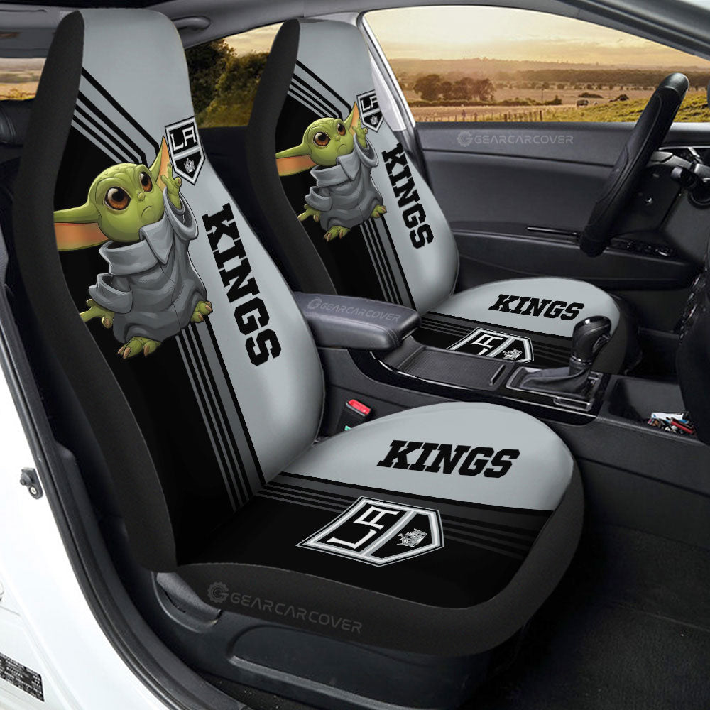 Los Angeles Kings Car Seat Covers Baby Yoda Car Accessories