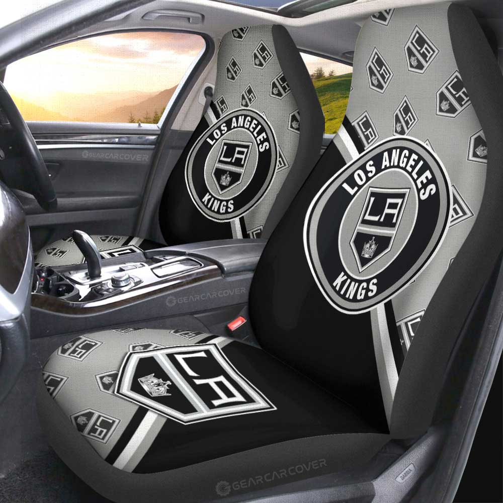 Los Angeles Kings Car Seat Covers Custom Car Accessories For Fans