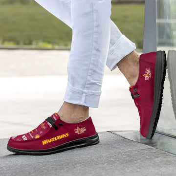 Louisiana-Monroe Warhawks Loafers - Inspired By Hey Dude Shoes Style