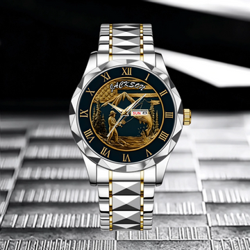 🎣Loving Fishing Customized Watch - Personalized Name - Gift For Fishing Lovers