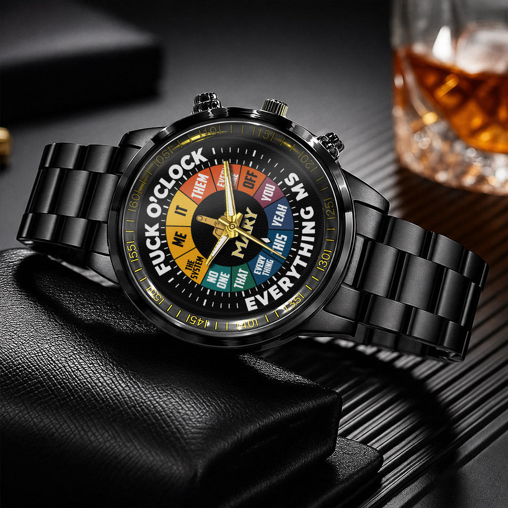 MARY 250TH-4 Personalized Watch, Personalized Premium Gift for Anniversary
